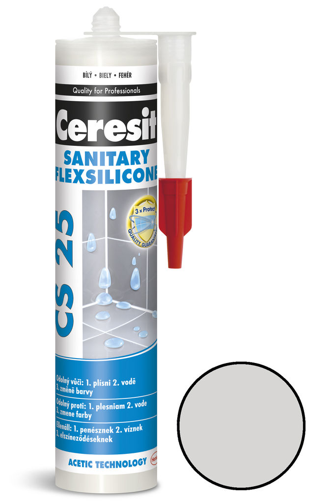 Sanitární silikon Ceresit CS 25 carrara 280 ml /1986229/