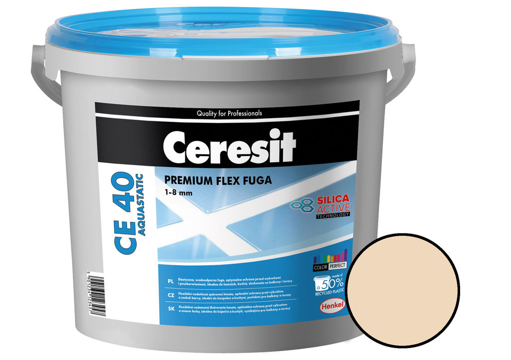 Spárovací hmota flexibilní Ceresit CE 40 Aquastatic caramel 2 kg /548525/