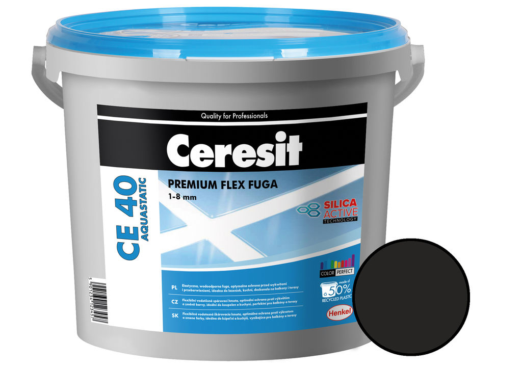 Spárovací hmota flexibilní Ceresit CE 40 Aquastatic coal 2 kg /1995650/