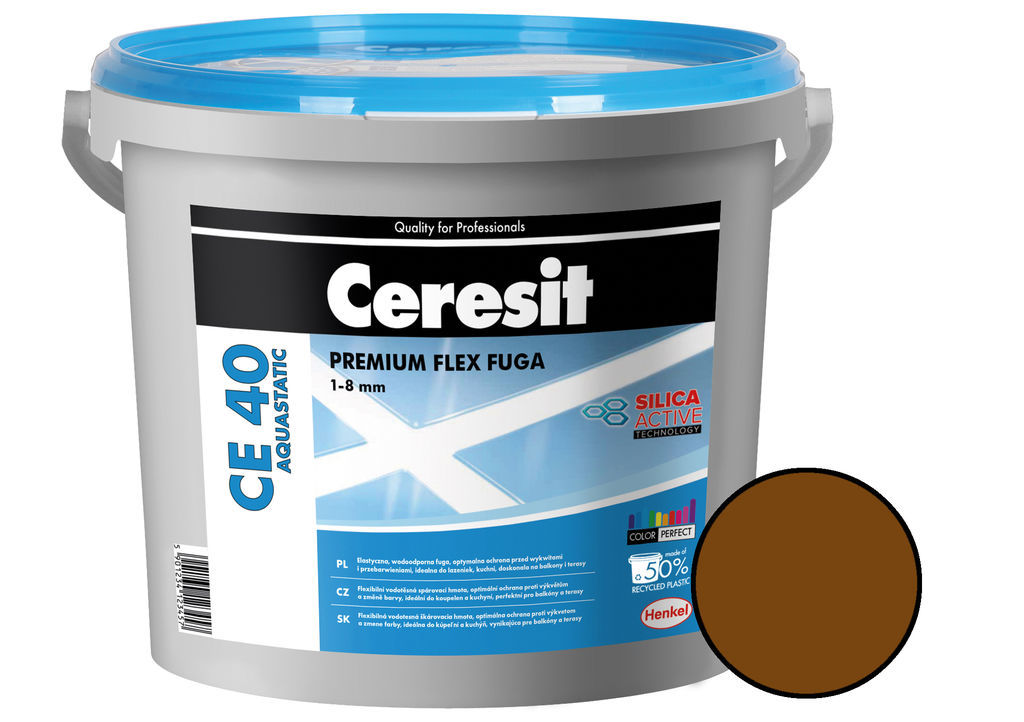 Spárovací hmota flexibilní Ceresit CE 40 Aquastatic cocoa 2 kg /730109/