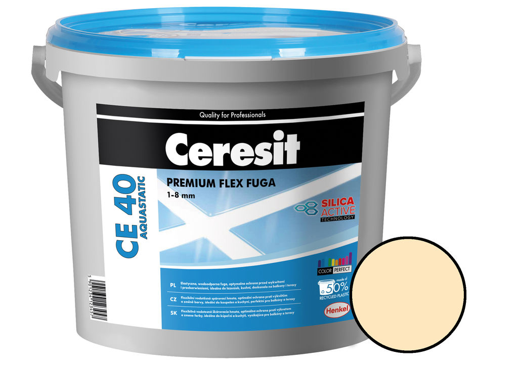 Spárovací hmota flexibilní Ceresit CE 40 Aquastatic cream 2 kg /606753/