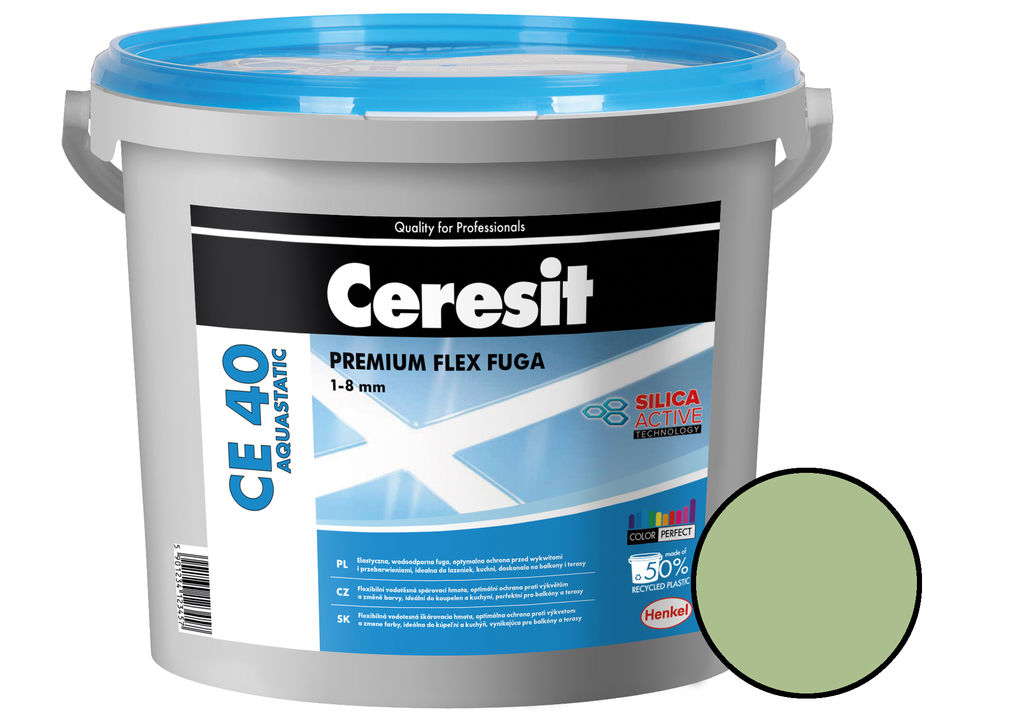 Spárovací hmota flexibilní Ceresit CE 40 Aquastatic kiwi 2 kg /730107/