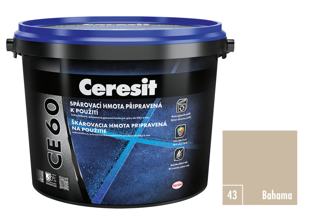 Ceresit CE 60 spárovací hmota přímo připravená k použití 2 kg 43 bahama