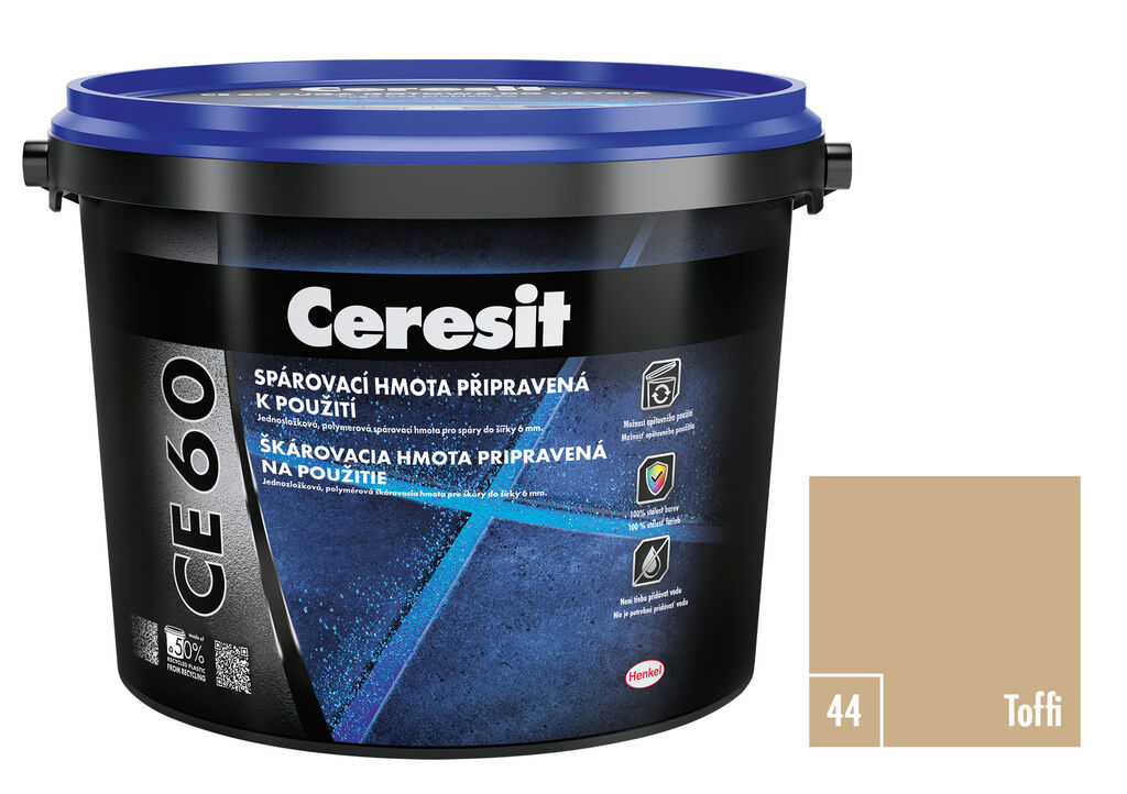 Ceresit CE 60 spárovací hmota přímo připravená k použití 2 kg 44 toffi